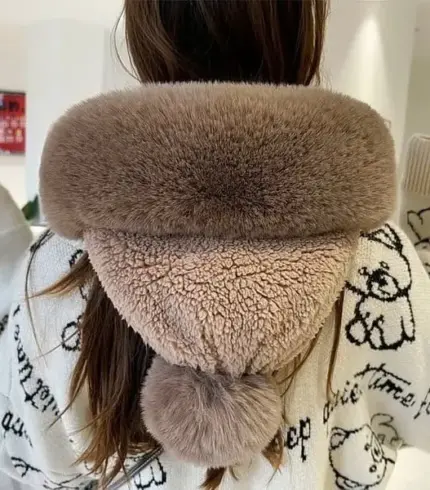 Women's Windproof Scarf Hat