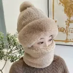 Women's Windproof Scarf Hat