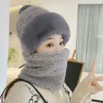 Women's Windproof Scarf Hat