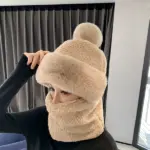 Women's Windproof Scarf Hat