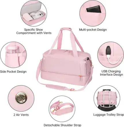 Multifunctional Gym Duffel Bag