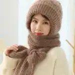 Integrated Ear Protection Windproof Cap Scarf- E01