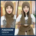 Integrated Ear Protection Windproof Cap Scarf- E01