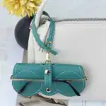 Soft Leather Sunglasses Bag