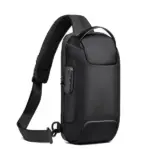 New Carbon Fiber Streamline Anti-Theft Sling Bag