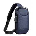 New Carbon Fiber Streamline Anti-Theft Sling Bag