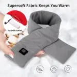Upgraded Heating Scarf - Power bank is not included