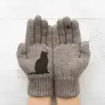 Cat Cotton Gloves.
