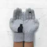 Cat Cotton Gloves.