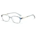 Women's Fashion Lightweight Metal Anti-blue Light Reading Glasses U01