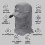 Situation Sun hat with Retractable Brim