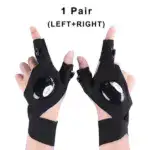 Waterproof LED Light-Up Gloves