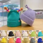 Cozy Glow Parent-Child Knit Hat – Little Monster Design