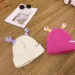 Cozy Glow Parent-Child Knit Hat – Little Monster Design