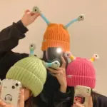 Cozy Glow Parent-Child Knit Hat – Little Monster Design