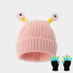 Cozy Glow Parent-Child Knit Hat – Little Monster Design