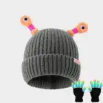 Cozy Glow Parent-Child Knit Hat – Little Monster Design