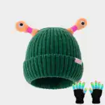 Cozy Glow Parent-Child Knit Hat – Little Monster Design