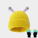 Cozy Glow Parent-Child Knit Hat – Little Monster Design