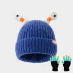 Cozy Glow Parent-Child Knit Hat – Little Monster Design