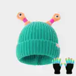 Cozy Glow Parent-Child Knit Hat – Little Monster Design