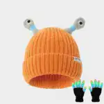 Cozy Glow Parent-Child Knit Hat – Little Monster Design
