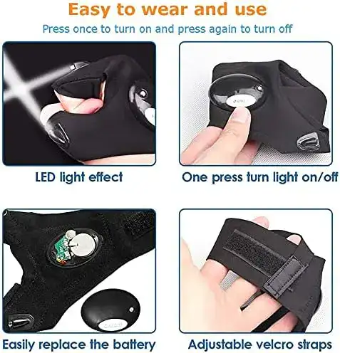 Night LED gloves