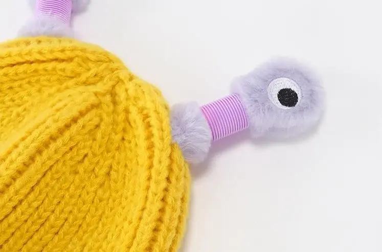 Close-up of the knit fabric