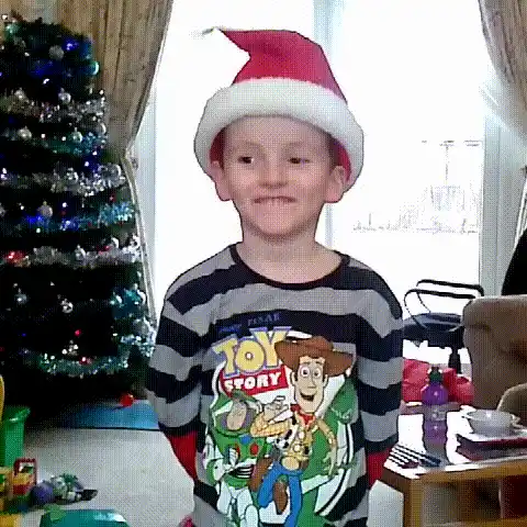 Animated Santa hat